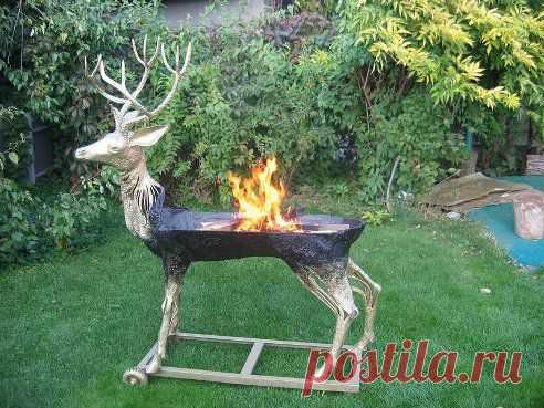 Необычный мангал