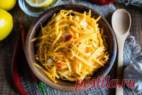 Тыква по корейски - рецепт приготовления в домашних условиях