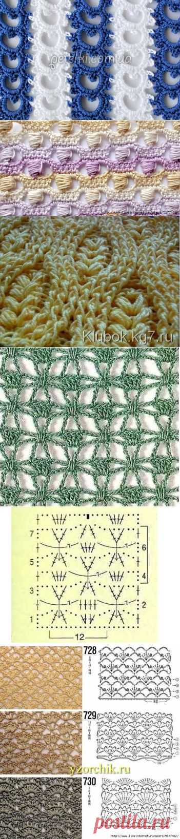 Узоры для вязания крючком 67.