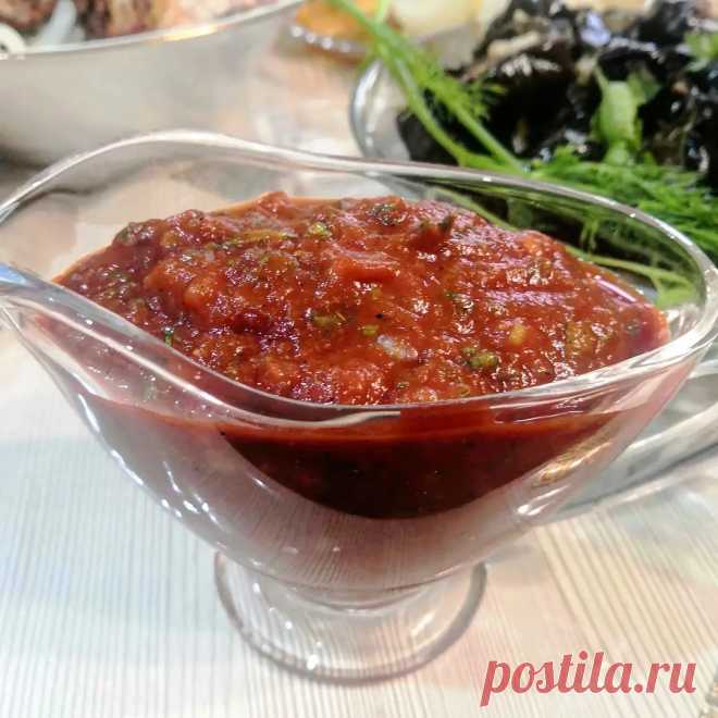 Красный соус к мясу. #соус