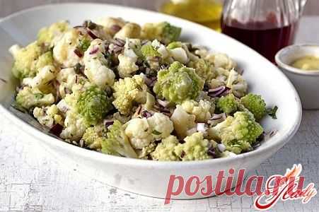 Салат из цветной капусты: рецепты на любой вкус