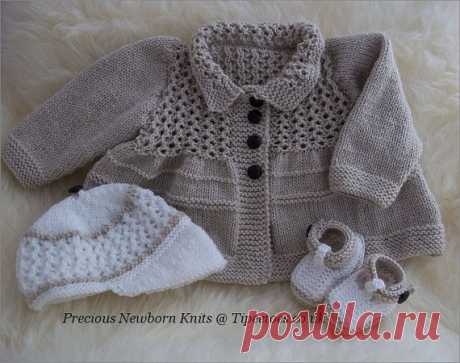 Baby Knitting Pattern Download PDF от PreciousNewbornKnits