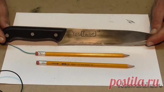 Делаем электрический карандаш для гравировки