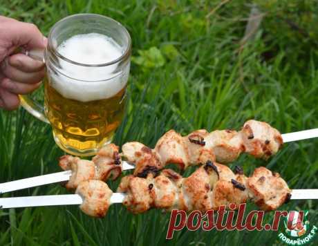 Куриный шашлык в айране – кулинарный рецепт