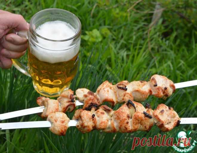 Куриный шашлык в айране – кулинарный рецепт