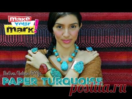 Mother Nature DIYs (Including Paper Turquoise) - YouTube