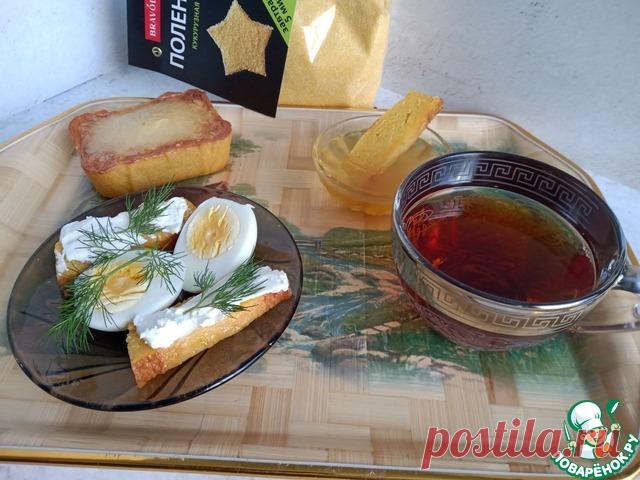 Хлебец кукурузный "Универсальный". Безглютеновый хлебец на основе кукурузной поленты отлично подойдет для бутербродов, а также с медом или джемом.