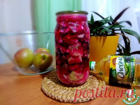 Быстрая маринованная капуста со свёклой Кулинарный рецепт