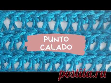 LABORATORIO DE PUNTOS
PUNTO CALADO AZUL