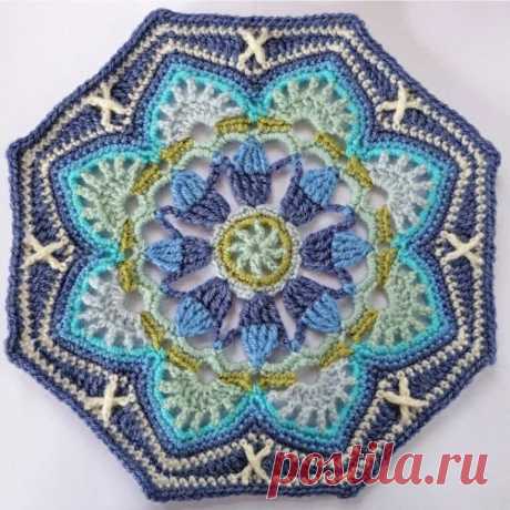 🦋🌶 Пледы крючком красивыми мотивами