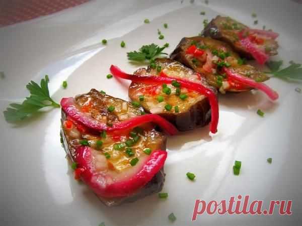 Сезонный рецепт… Баклажаны маринованные — Вкусные рецепты