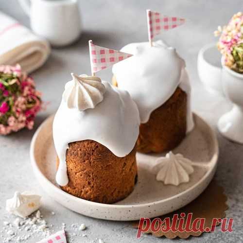 БЕЗДРОЖЖЕВОЙ ТВОРОЖНЫЙ КУЛИЧ