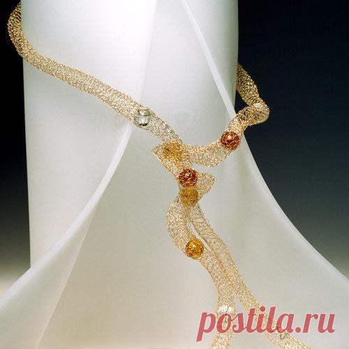 Вязание из проволоки от Эмы Танигаки