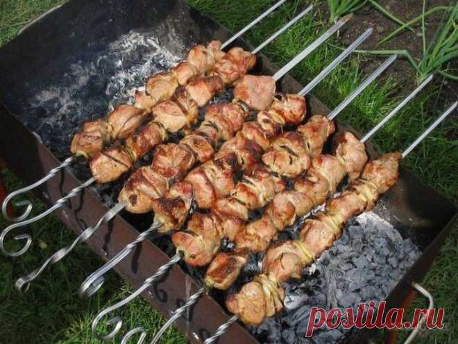 Шашлык по болгарски. Когда к нам на дачу приезжают гости, то комфортно питаться как вегетарианцам, так и плотоядным. Скажу даже больше: для вегетарианцев болгарская кухня просто находка.