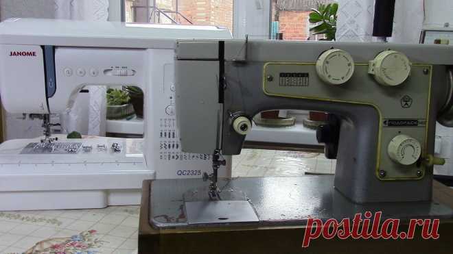 (+1) Швейная машинка Подольск 142. Профилактика, мелкий ремонт, смазка челнока.