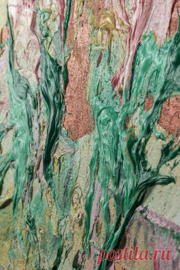 Картина Начало жизни живопись маслом природа абстракция цветы летом Екатерина Лебедева художник 100 см x 120 см Эту картину, которая называется ”Начало жизни”, я написала на пленэре. Я очень люблю выезжать на пленэр, особенно в конце лета и в начале осени. Обычно, я ищу самое дикое, колдовское место, где никого не будет и можно почувствовать свободу единения с природой.