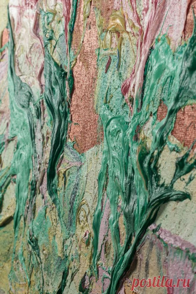 Картина Начало жизни живопись маслом природа абстракция цветы летом Екатерина Лебедева художник 100 см x 120 см Эту картину, которая называется ”Начало жизни”, я написала на пленэре. Я очень люблю выезжать на пленэр, особенно в конце лета и в начале осени. Обычно, я ищу самое дикое, колдовское место, где никого не будет и можно почувствовать свободу единения с природой.