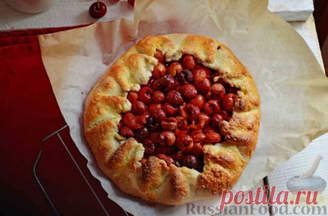 Рецепт: Галета с черешней на RussianFood.com
