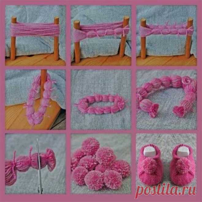 Wonderful DIY Beautiful Pom Pom Wall Hanging