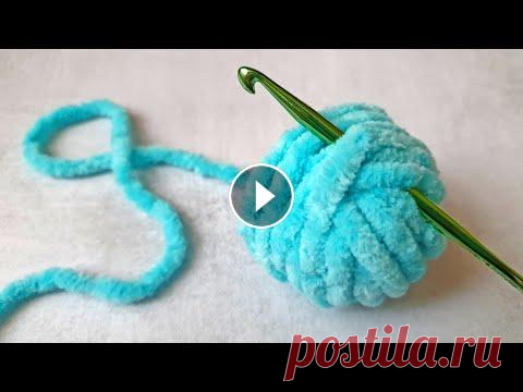 СВЯЗАЛА за 5 минут! Их популярность зашкаливает! Вязание крючком из остатков плюшевой пряжи! Оригинальная идея из остатков плюшевой пряжи. Можно вязать крючком такую красоту вместе с детьми! Очень легко и быстро! Классные узоры: Группа Вконтак...