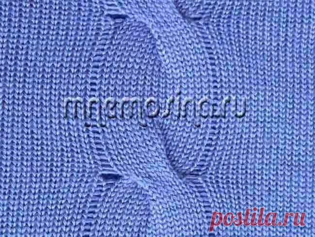 Вязание на машине. Урок вязания на машине. Широкая коса на вязальной машине