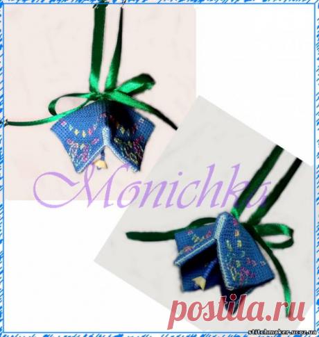 Бискорню "Колокольчик" - Мастер-классы по вышивке - Статьи о вышивке - Мастерская Stitchmaker.Авторские схемы М.Горшковой.