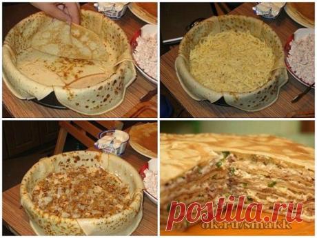 БЛИHHЫЙ ПИPOГ C KУPИЦEЙ И ГPИБAMИ
Ингредиенты:
- 1 куриная грудка (вареная по особому рецепту или жареная)
- майонез или еще лучше сметана
- Тертый твердый сыр ( около 150-200 г)
- Грибы (это могут быть и шампиньоны и лисички и даже вешенка)
- 1 репчатый лук
Дальше »»» https://vkysno7.blogspot.com/2016/07/blinnuj-pirog.html