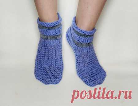 Как связать красивые носочки спицами » «Хомяк55» - всё о вязании спицами и крючком