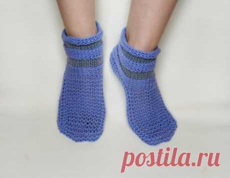 Как связать красивые носочки спицами » «Хомяк55» - всё о вязании спицами и крючком