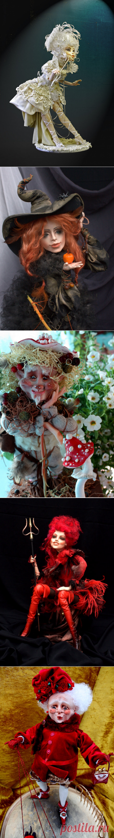 удивительные куклы Елены Михайловой
