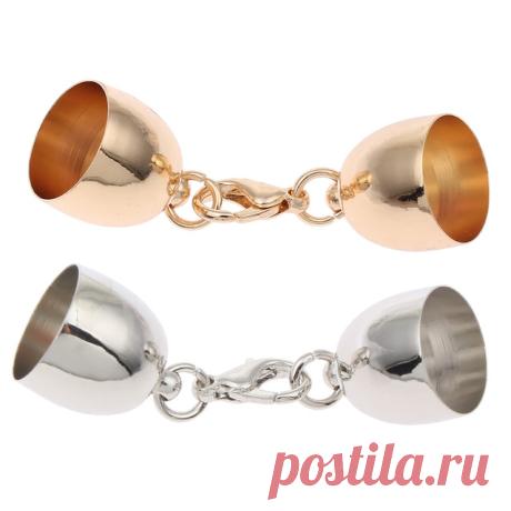 Внутренний Диаметр 14 мм diy Золото Серебро Круглый Кожаный Шнур Наконечники С Застежкой омар DIY Браслет Шарма Разъемы сделать до купить на AliExpress