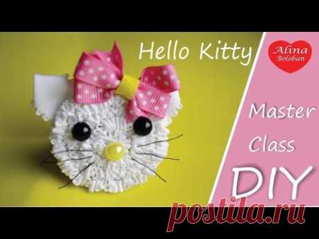 Hello Kitty - Резинка для Волос / How to Set Hair Elastics Hello Kitty