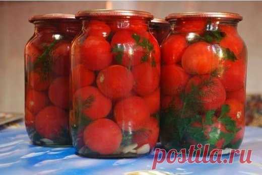 Маринованные помидоры “Людмила”.