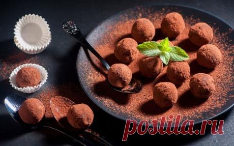 конфеты из сухого молока и какао