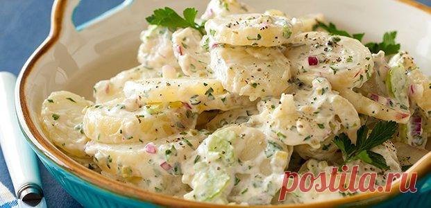 Картофельный салат – 5 сытных рецептов