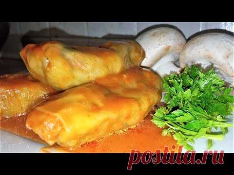 ГОЛУБЦЫ Постные, Хвалёные голубцы Безумно Вкусные, один продукт настолько меняет вкус! - YouTube