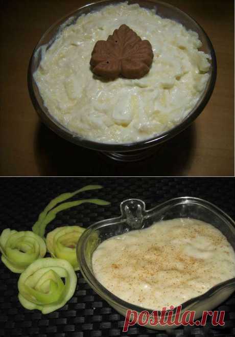 Яблочный крем.