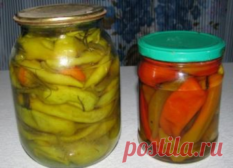 Перец маринованный острый

Также как я обычно делаю и другие свои заготовки овощей на зиму, консервирование острого перца начинаю с того, что стерилизую банки в духовке, крышки – в кипящей воде. Для острого перца я беру банки по 0,5 литра с закрутками. Раньше я острый перец закатывала в литровые банки, но это оказалось не совсем практично.

Вначале я мою перец и отрезаю только хвостики, семена не удаляю. В широкую кастрюлю наливаю воду и ставлю на плиту. После того как вод...