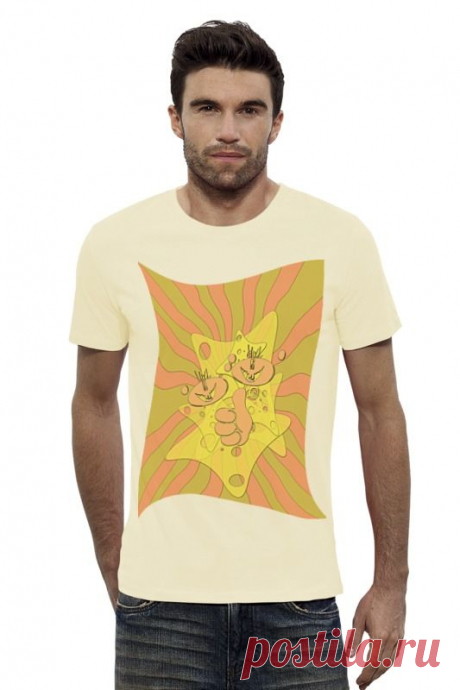 Футболка Stanley Leads &quot;Сырные кружки.&quot; от Printissimo - Printio