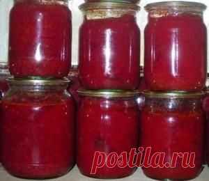 Икра из овощей со свеклой