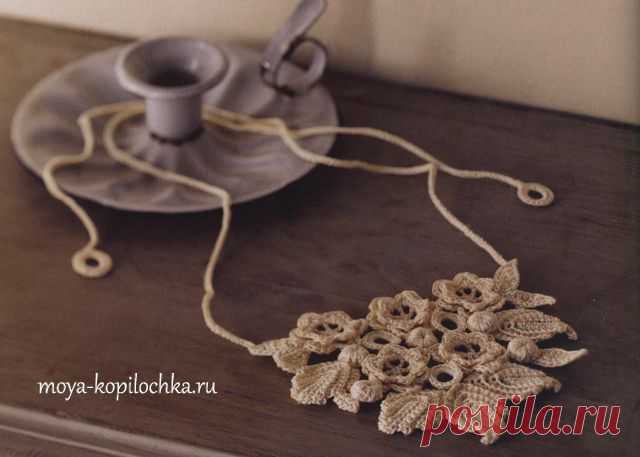 36 вариантов винтажного декора с элементами ирландского кружева - Вязание - Моя копилочка