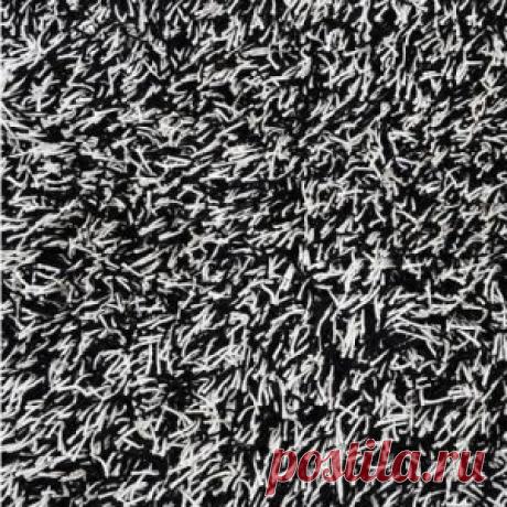 Ковер круглый Twist, 100х100 см, чёрно-белый Vortex (Вортекс) - Ковры - Напольные покрытия
