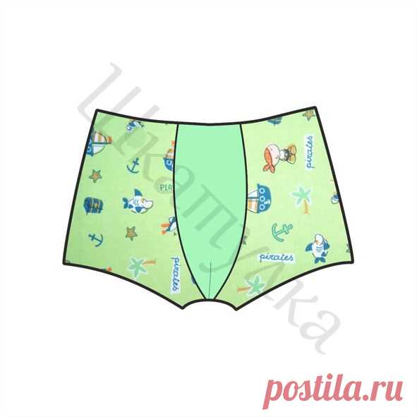 Выкройка трусиков для мальчика