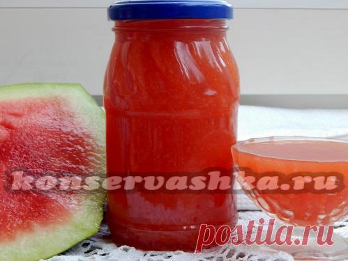 Варенье из мякоти арбуза на зиму, рецепт в мультиварке