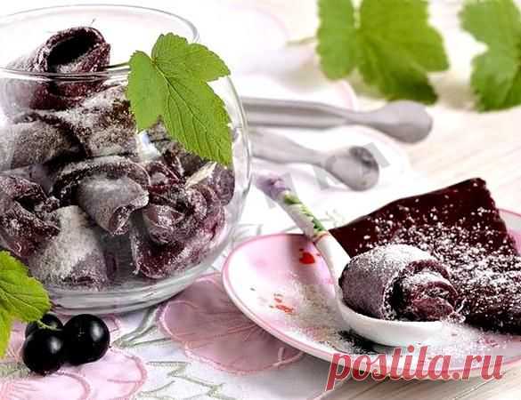 Пастила из смородины приготовление рецепт