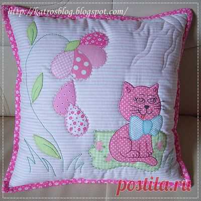 Môj ružový vesmír...: Vankúšiky | Cojines - Pillow 2