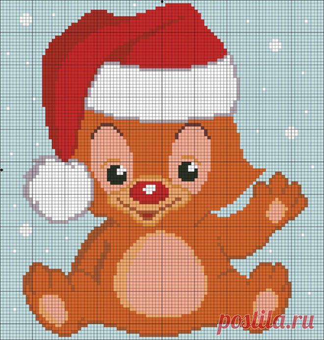 Веселые новогодние свитера с картинками спицами