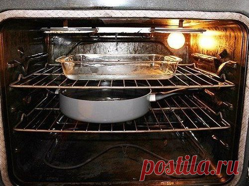 КАК БЫСТРО ОТМЫТЬ ДУХОВКУ.