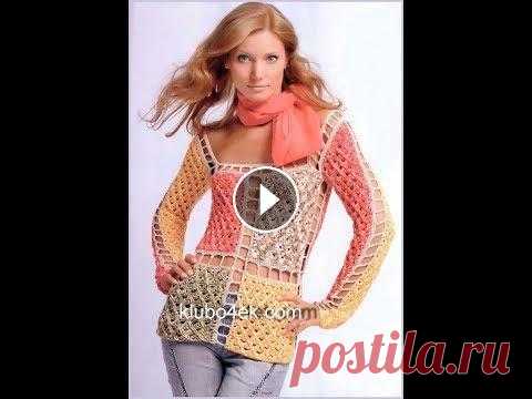 Вязание Крючком - Ажурные Туники 2019/ Knitting Crochets Openwork Tunics/ Crochet Perforierte Tunika Вязание Крючком - Ажурные Туники. Предлагаем изготовить своими руками оригинальное изделие, которое подчеркнет сексапильность и привлекательность хозя...