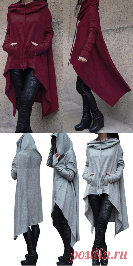Eve™ - The Asymmetric Hoodie – Sugar & Cotton